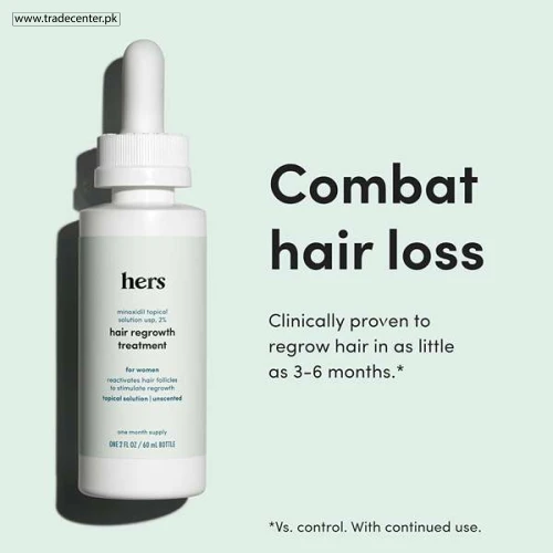 Hers Hair Regrowth Treatment Price In Pakistan | Order Now - Shop Online Pakistan Hers Hair Regrowth Treatment - Shop Online Pakistan
