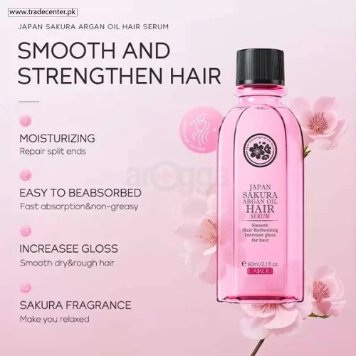 Japan Sakura Argan Hair Oil Price In Pakistan | Order Now - Shop Online Pakistan Japan Sakura Argan Hair Oil - Shop Online Pakistan
