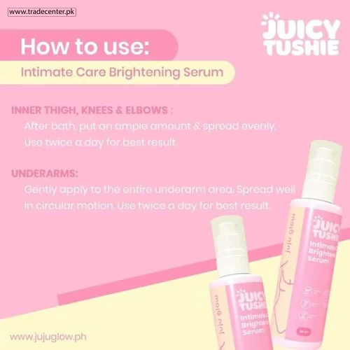 JUJU GLOW Juicy Tushie Intimate Care Brightening Serum - Shop Online Pakistan