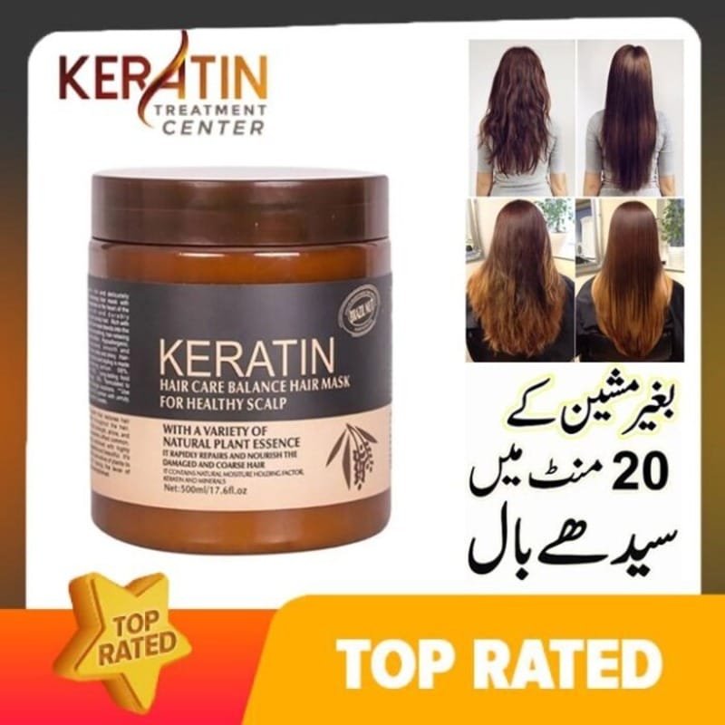 Keratin Hair Care Balance Hair Mask For Healthy Scalp - Shop Online Pakistan