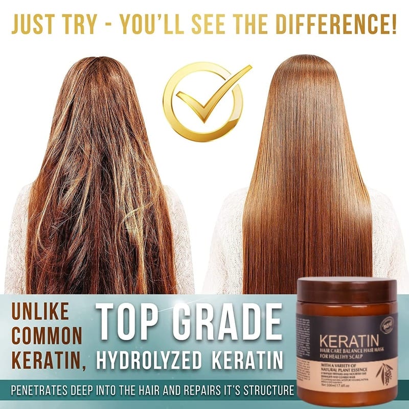 Keratin Hair Care Balance Hair Mask For Healthy Scalp - Shop Online Pakistan