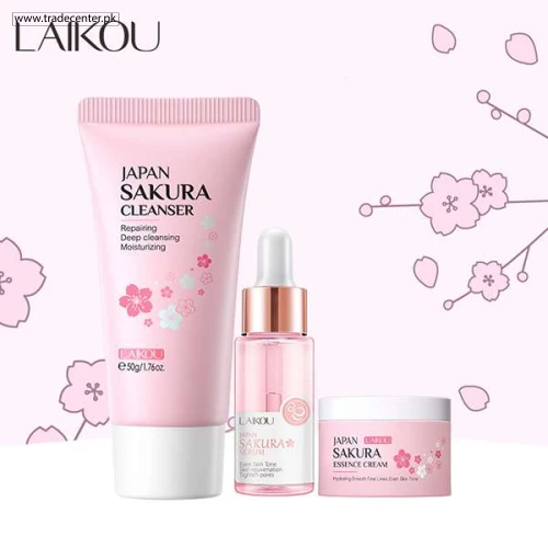 Laikou Sakura Skincare Sets Face Serum - Shop Online Pakistan
