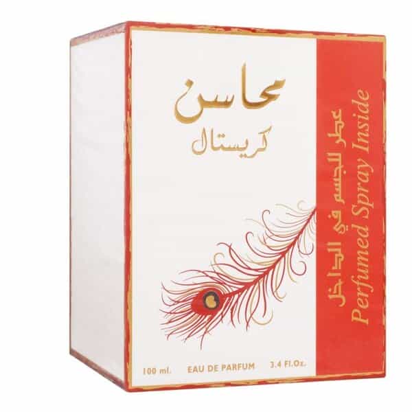 Lattafa Mahasin Crystal Eau De Parfum, For Women, 1000Ml - Shop Online Pakistan