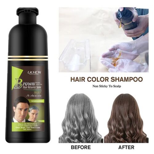 Lichen Light Brown Hair Color Shampoo
