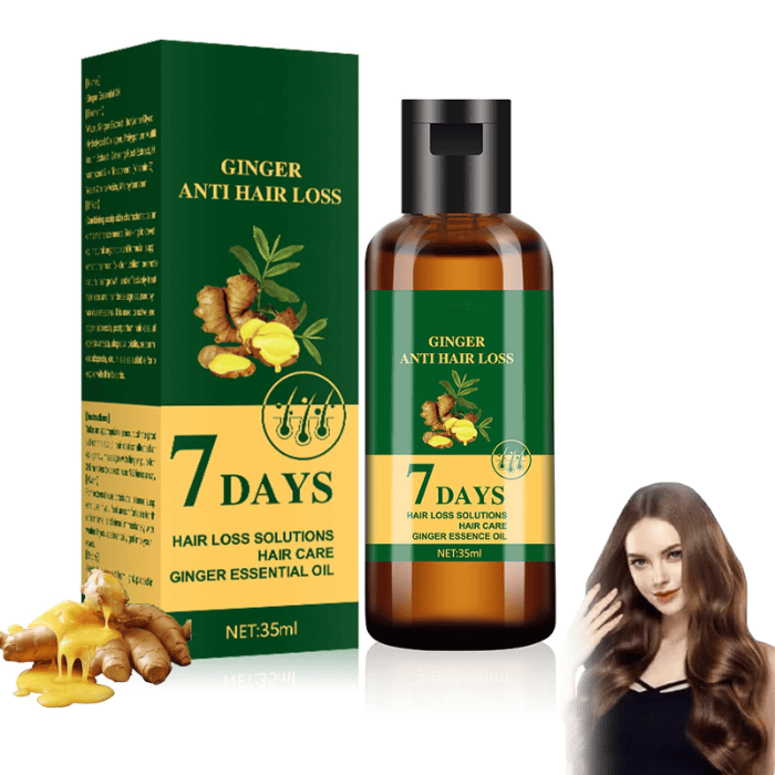 Lidoria 7 Days Anti Hair Loss Ginger Serum - Shop Online Pakistan
