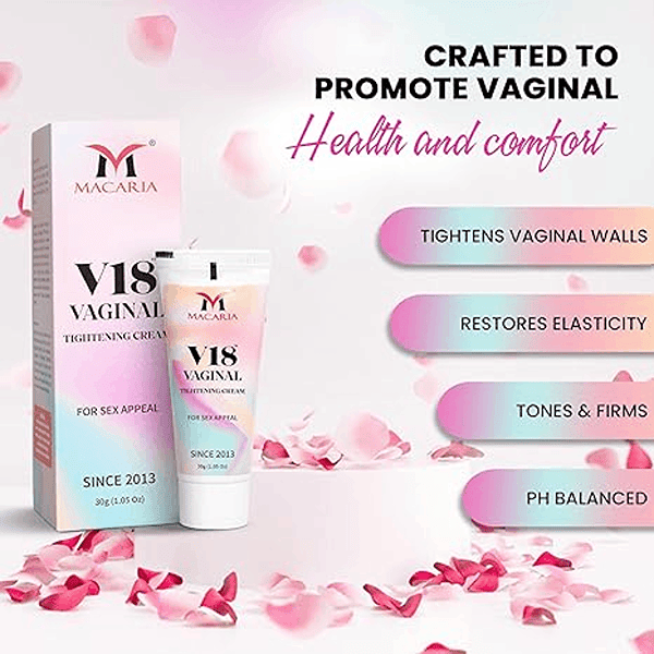 Macaria V18 Vaginal Tightening Cream - Shop Online Pakistan