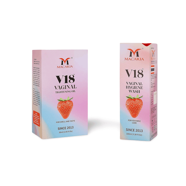 Macaria V18 Vaginal Tightening Oil & Wash - Shop Online Pakistan