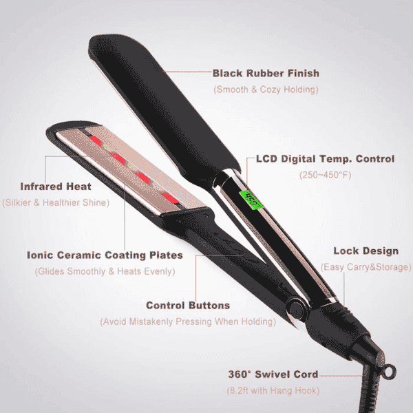 Madami Pro 2 Infrared Styler Hair Straightener