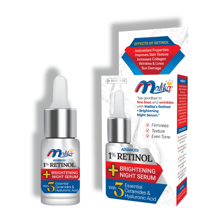 Malika Advanced Retinol Serum - Shop Online Pakistan