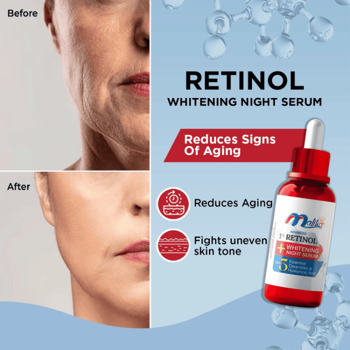 Malika Advanced Retinol Serum - Shop Online Pakistan