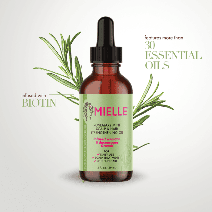 Mielle Rosemary Mint Scalp & Hair Strengthening Oil - Shop Online Pakistan