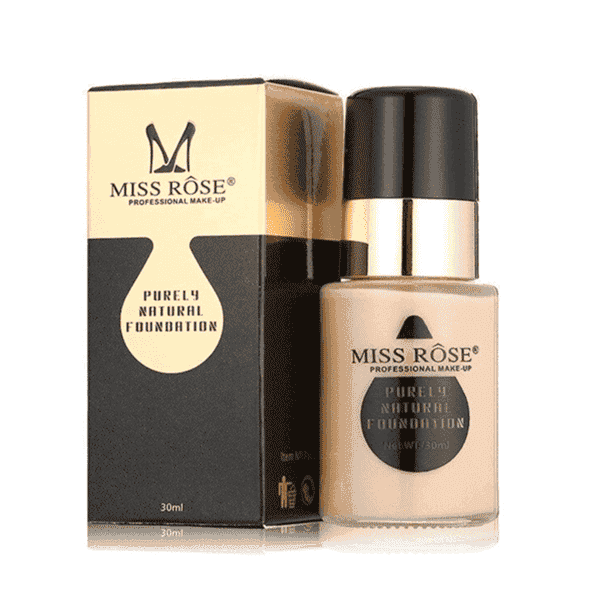 Miss Rose Purely Natural Foundation Liquid 30Ml