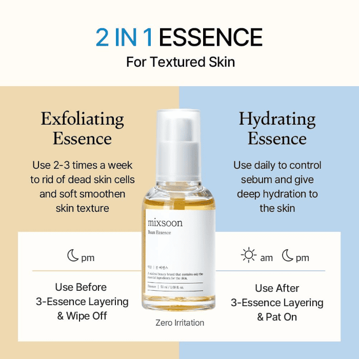 Mixsoon Bean Essence Hyaluronic Acid Serum - Shop Online Pakistan