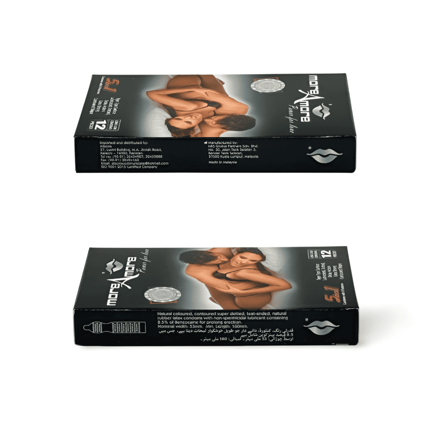 More A Dotted 5 in 1 Featured Condoms - Shop Online Pakistan
