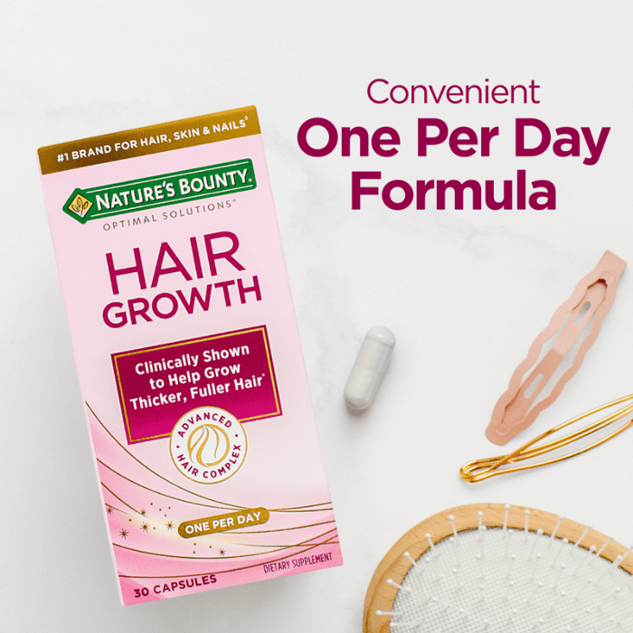 Nature's Bounty Optimal Solutions Hair Growth Capsules - Shop Online Pakistan