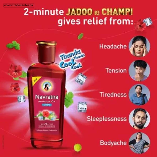 Navratna Ayurvedic Cool Hair Oil Price In Pakistan | Order Now - Shop Online Pakistan Navratna Ayurvedic Cool Hair Oil - Shop Online Pakistan
