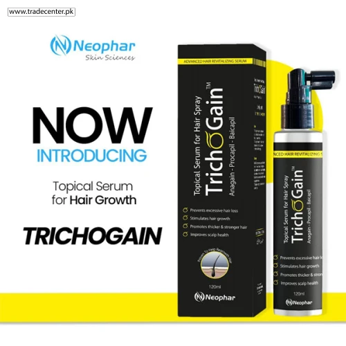 Neophar Trichogain Hair Serum Price In Pakistan | Order Now - Shop Online Pakistan Neophar Trichogain Hair Growth Serum - Shop Online Pakistan