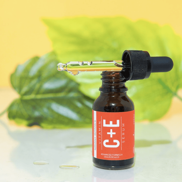 Nirvana Botanics Vitamin C + E Serum - Shop Online Pakistan
