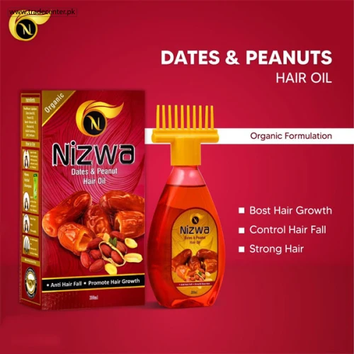Nizwa Date & Peanut Hair Oil - Shop Online Pakistan