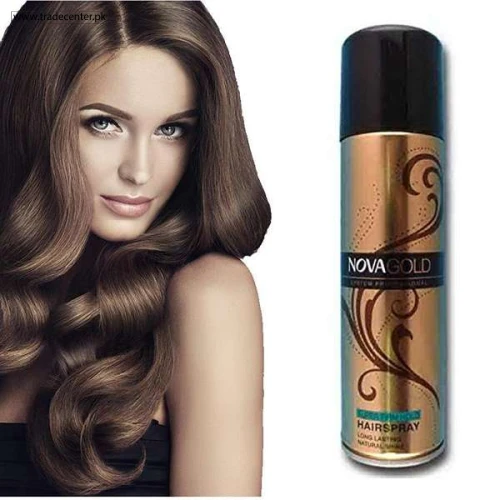 Nova Gold Super Firm Hold Hair Spray Price In Pakistan | Order Now - Shop Online Pakistan Nova Gold Super Firm Hold Hair Spray - Shop Online Pakistan
