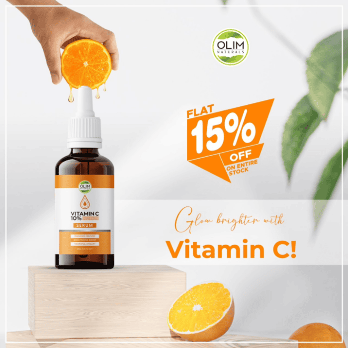 Olim Naturals 10% Vitamin C Serum - Shop Online Pakistan
