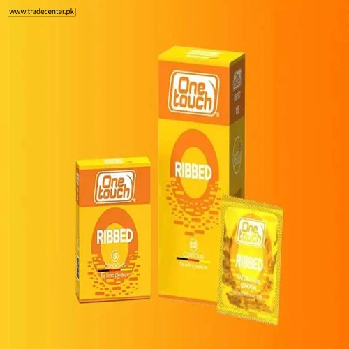 One Touch Ribbed Condom - Shop Online Pakistan