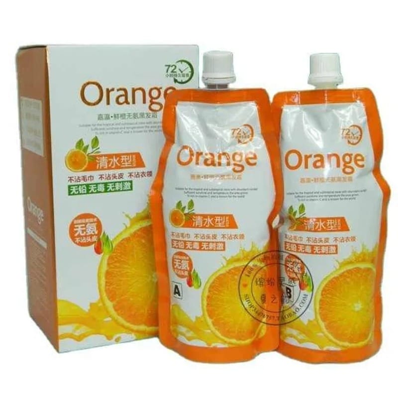 Orange Hair Colour 72 100% Ammonia - Shop Online Pakistan