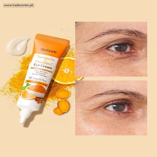 Quiyum Turmeric Vitamin C Eye Cream - Shop Online Pakistan