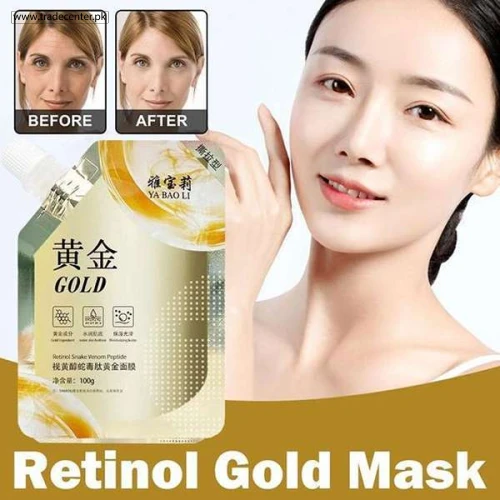 Retinol Gold Mask - Shop Online Pakistan