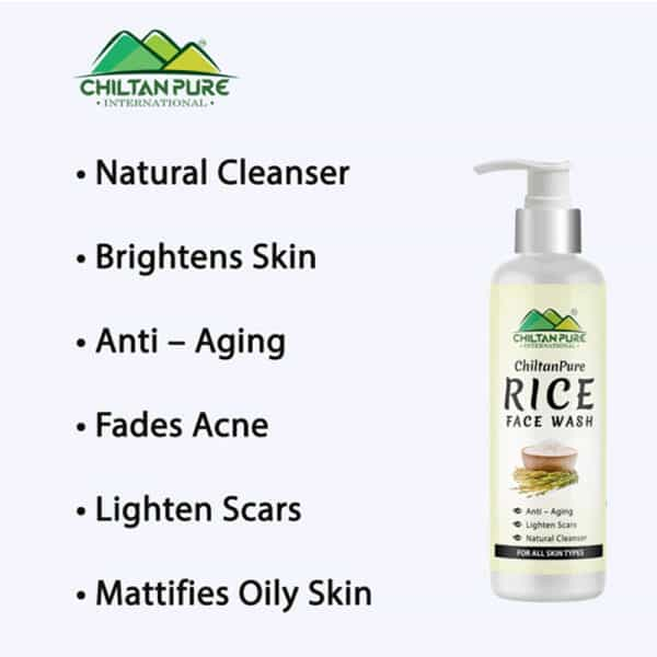 Rice Face Wash – Acts as a Natural Cleanser