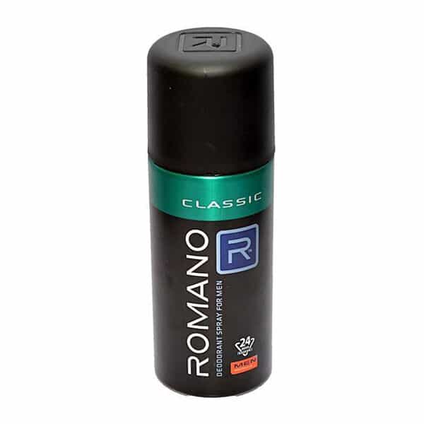 Romano Deodorant Classic Perfume 150Ml