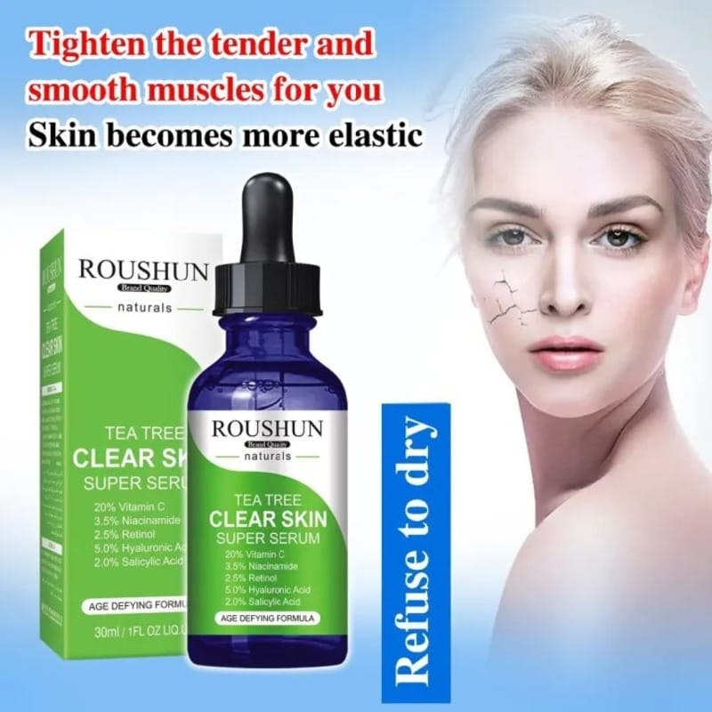 Roushun Tea Tree Clear Skin Super Serum - Shop Online Pakistan
