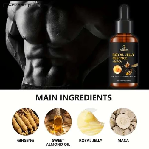 Royal Jelly Essence Maca Men Essential Oil - Shop Online Pakistan