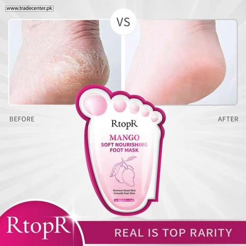 RtopR Mango Soft Nourishing Foot Mask - Shop Online Pakistan