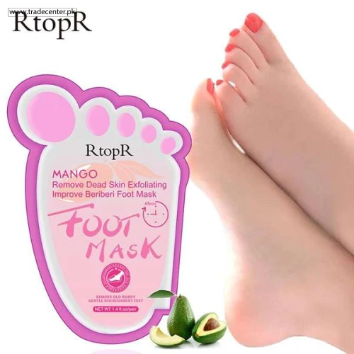 RtopR Mango Soft Nourishing Foot Mask - Shop Online Pakistan