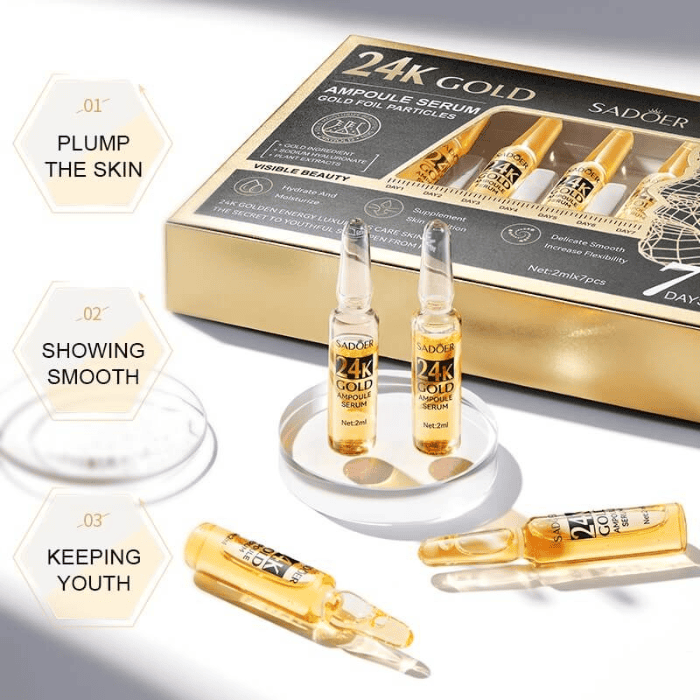 Sadoer 24K Gold Ampoule Serum - Shop Online Pakistan