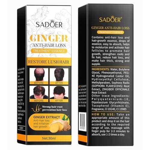Sadoer Ginger Anti-Hair Loss Serum - Shop Online Pakistan