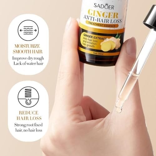 Sadoer Ginger Anti-Hair Loss Serum - Shop Online Pakistan