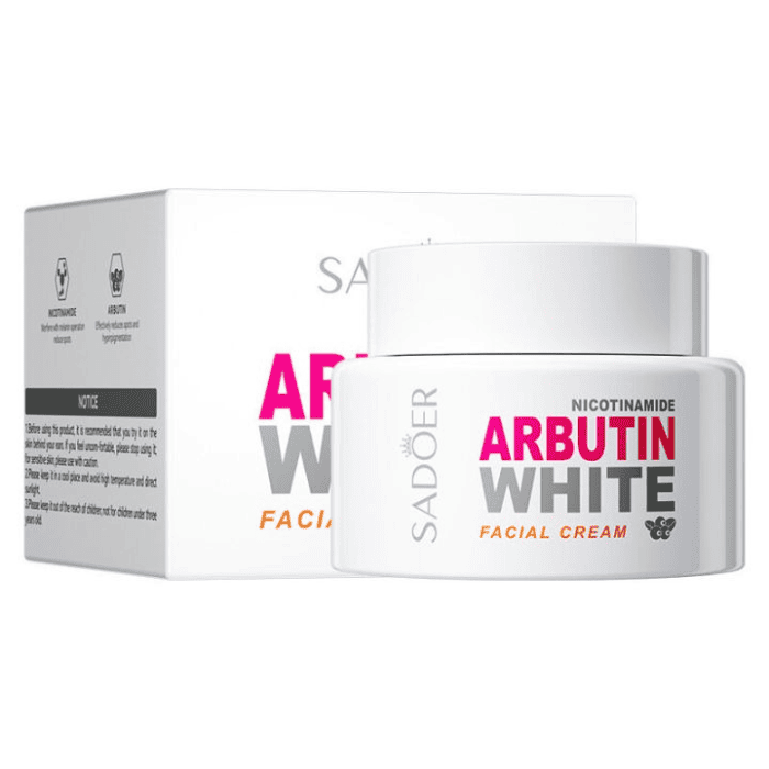 Sadoer Nicotinamide Arbutin White Facial Cream - Shop Online Pakistan