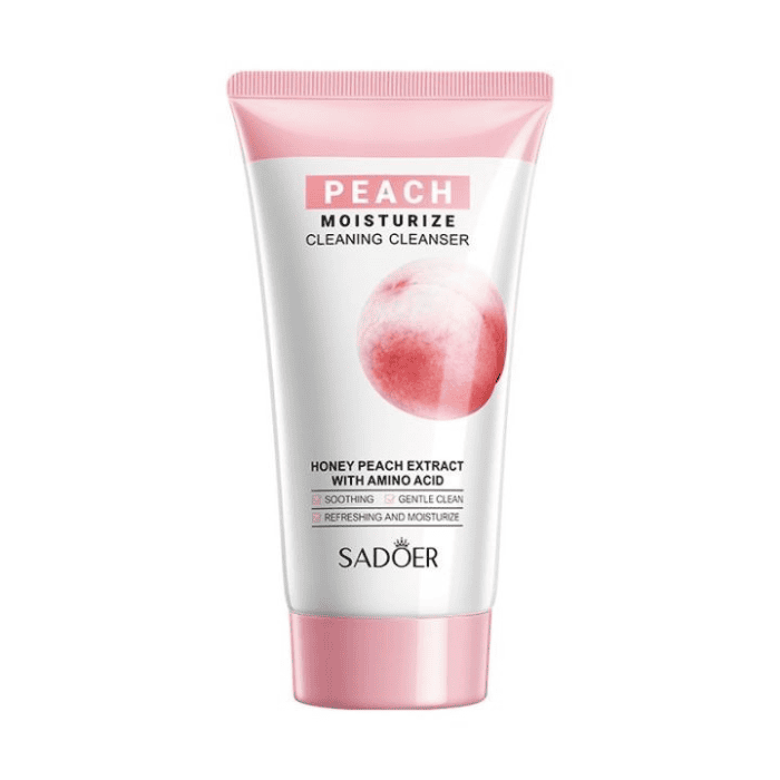 SADOER Refreshing & Moisturizing Honey Peach Cleanser - Shop Online Pakistan