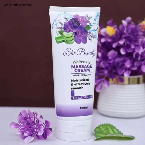 She Beauty Whitening Face Massage Cream - Shop Online Pakistan