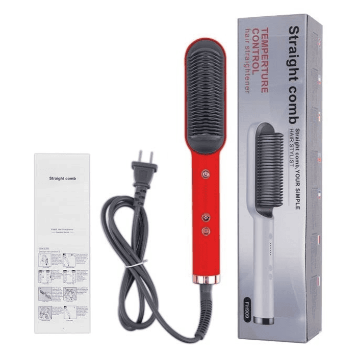 SK 1008 Hair Straightener Brush - Shop Online Pakistan