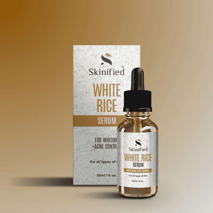 Skinified White Rice Serum - Shop Online Pakistan