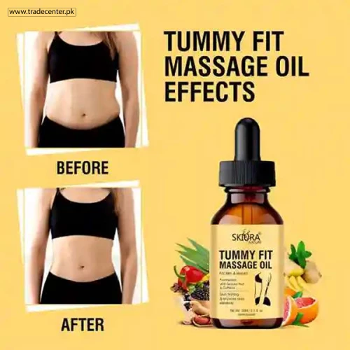 Skiura Tummy Fit Massage Oil - Shop Online Pakistan