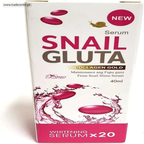 Snail Gluta Collagen Gold Whitening Serum - Shop Online Pakistan