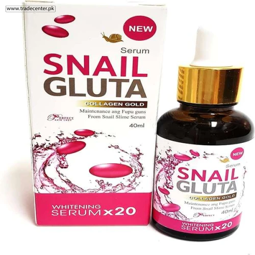 Snail Gluta Collagen Gold Whitening Serum - Shop Online Pakistan