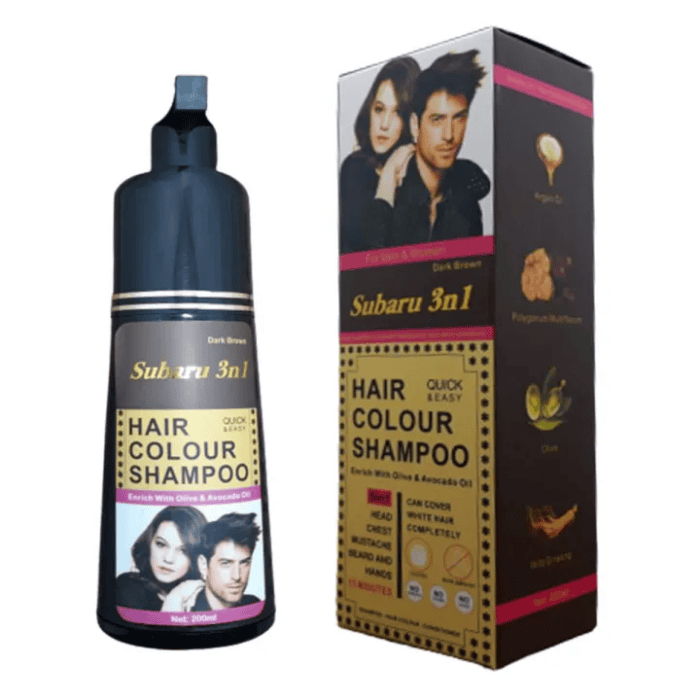 Subaru 3 in 1 Hair Color Shampoo - Shop Online Pakistan