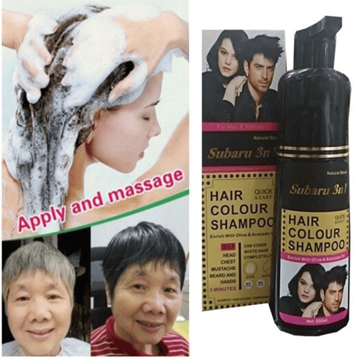 Subaru 3 in 1 Hair Color Shampoo - Shop Online Pakistan