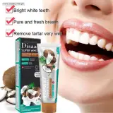 Super White Fast Cleaning Toothpaste Coconut Powder Toothpaste Tooth Cleaning – gallery image