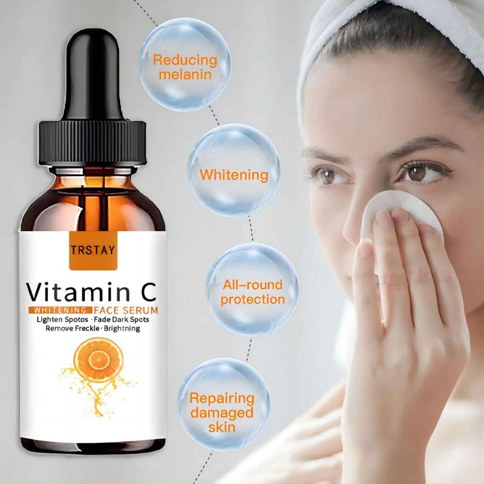 Trstay Vitamin C Whitening Face Serum - Shop Online Pakistan